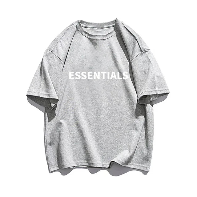 Reflective Round Neck T-shirt: Casual Comfort