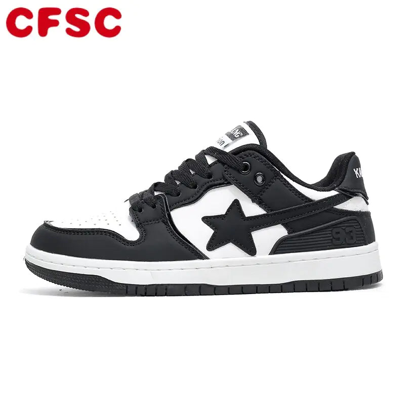 Y2K Shoes Fashion Classic Sneakers Multicolor Retro Star Skateboard Shoes