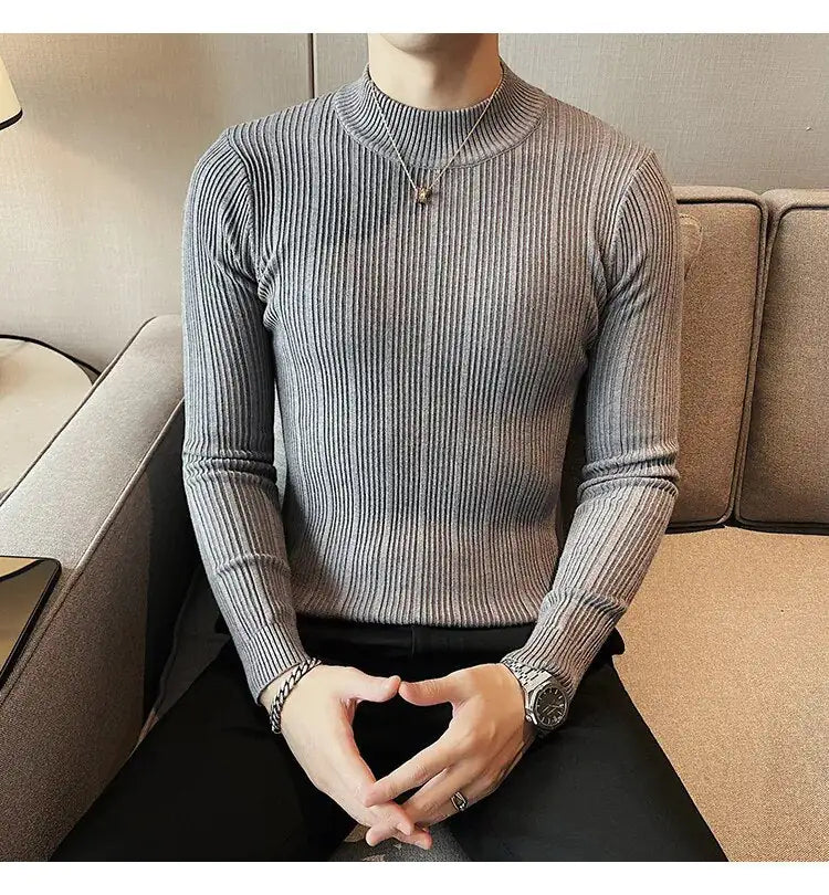 Miraggio High-Neck Sweatshirt