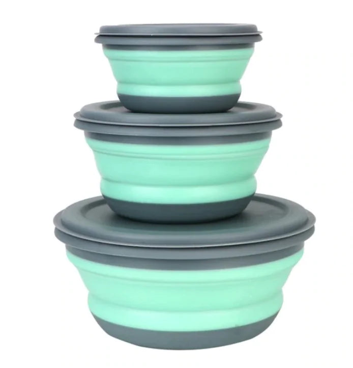 Stackies™ Collapsible Food Storage Containers