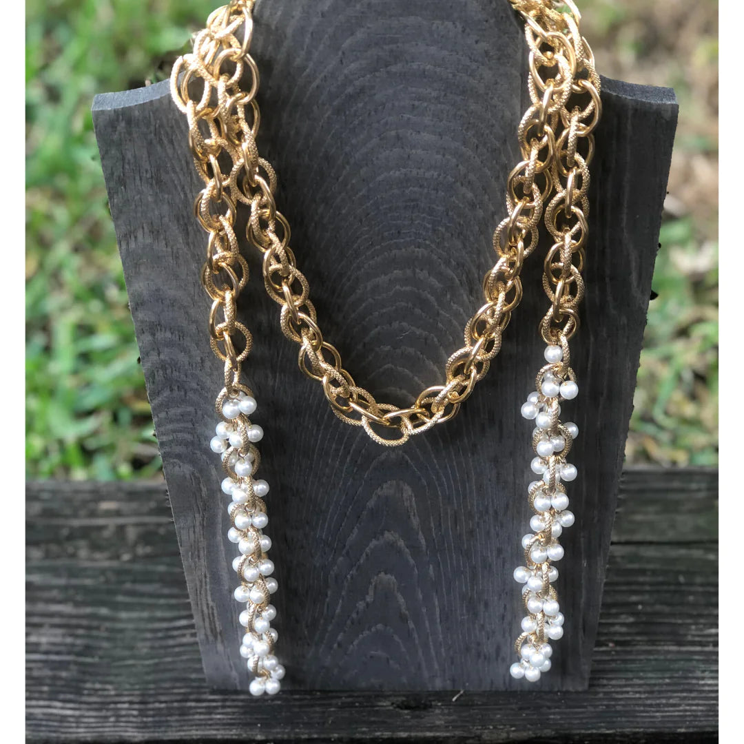 Pearl Lattice Necklace