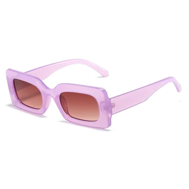 Fashion Pink Square Sunglasses