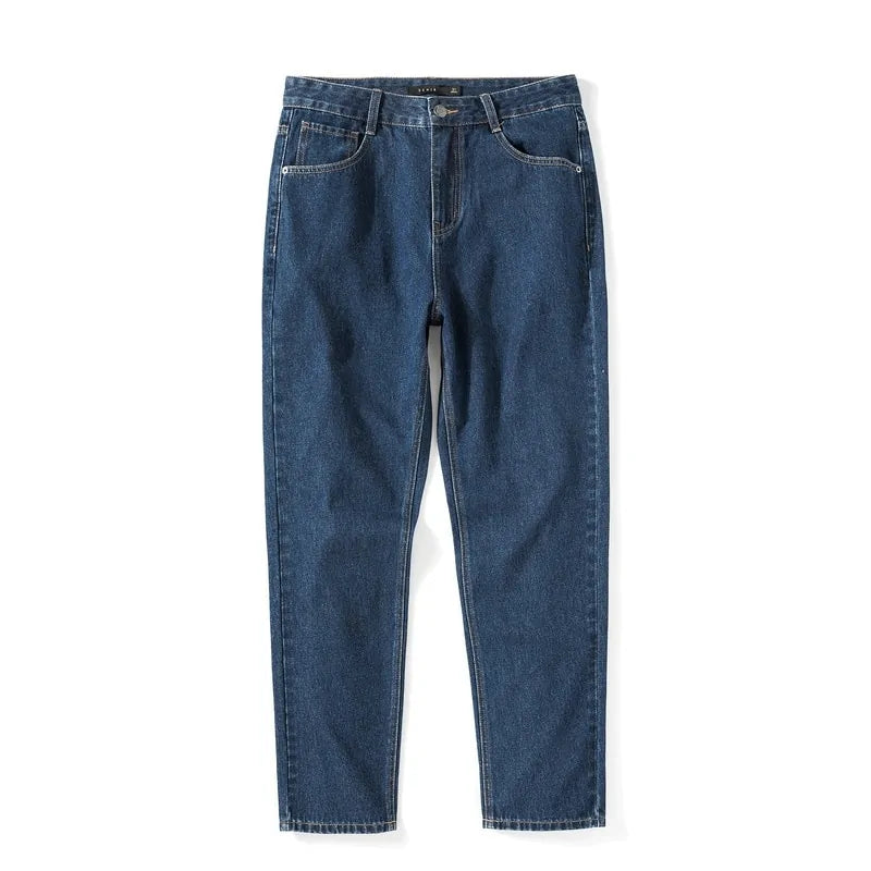 SEMIR Men's Loose Cotton Denim Jeans: Spring & Autumn Streetwear