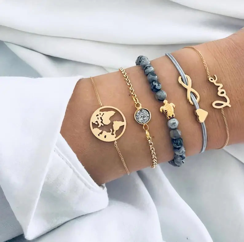 Stacked Bracelet Set