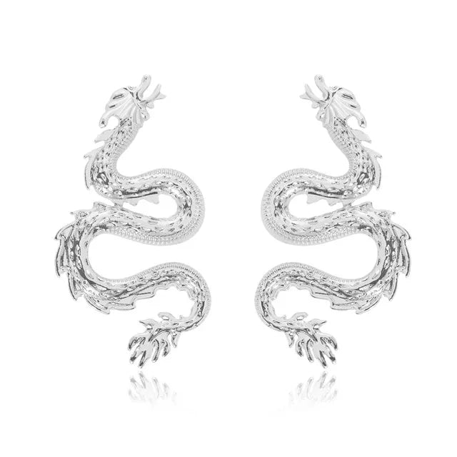 Dragon Long Earrings for Women