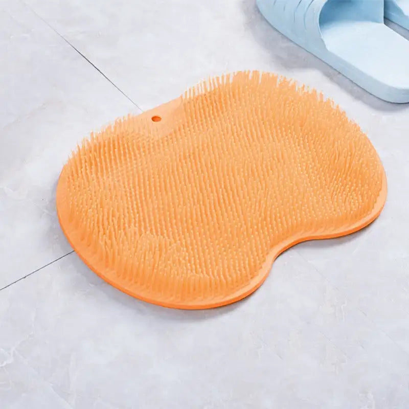 Non-Slip Silicone Back Brush And Foot Massage Pad