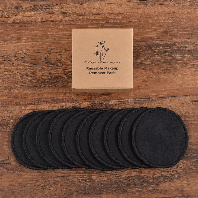 Bamboo Makeup Remover Pads 10 Pieces