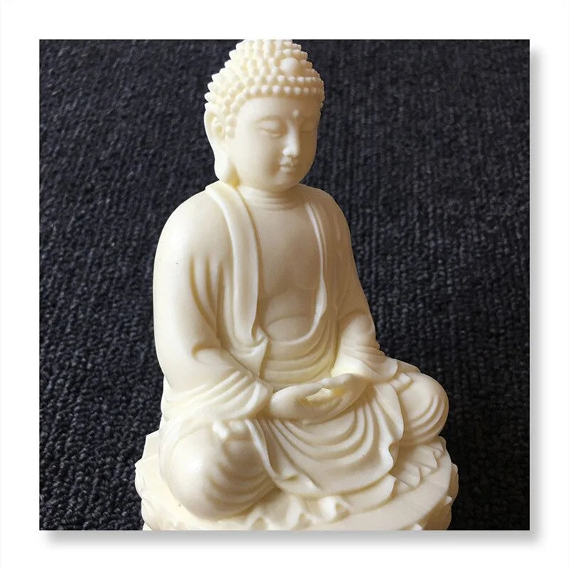 Buddha Ivory Fruit Statue