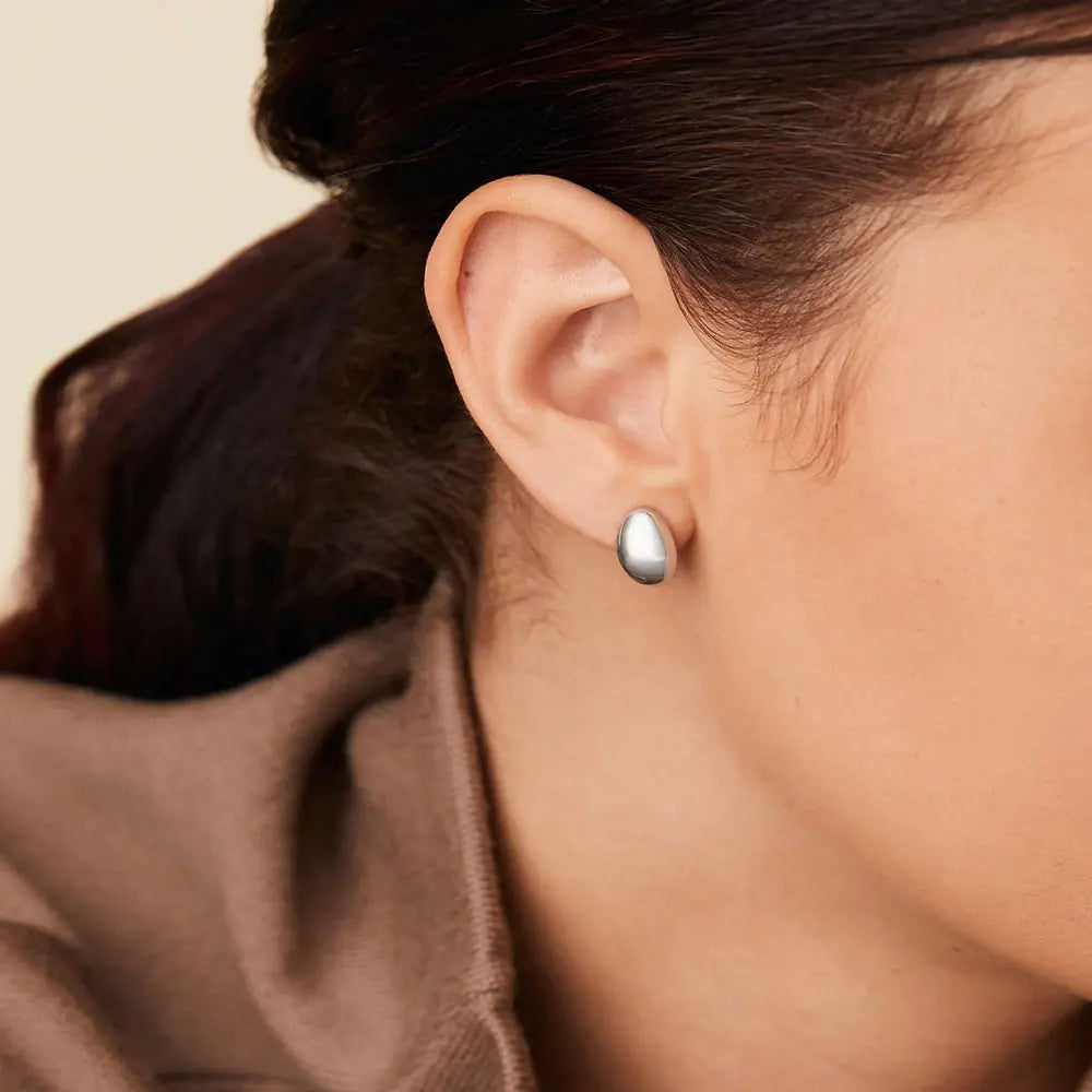 Chunky Hoops Earrings