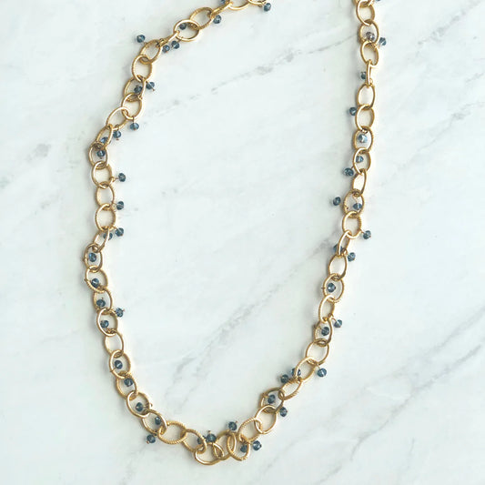 Chain Droplets Necklace