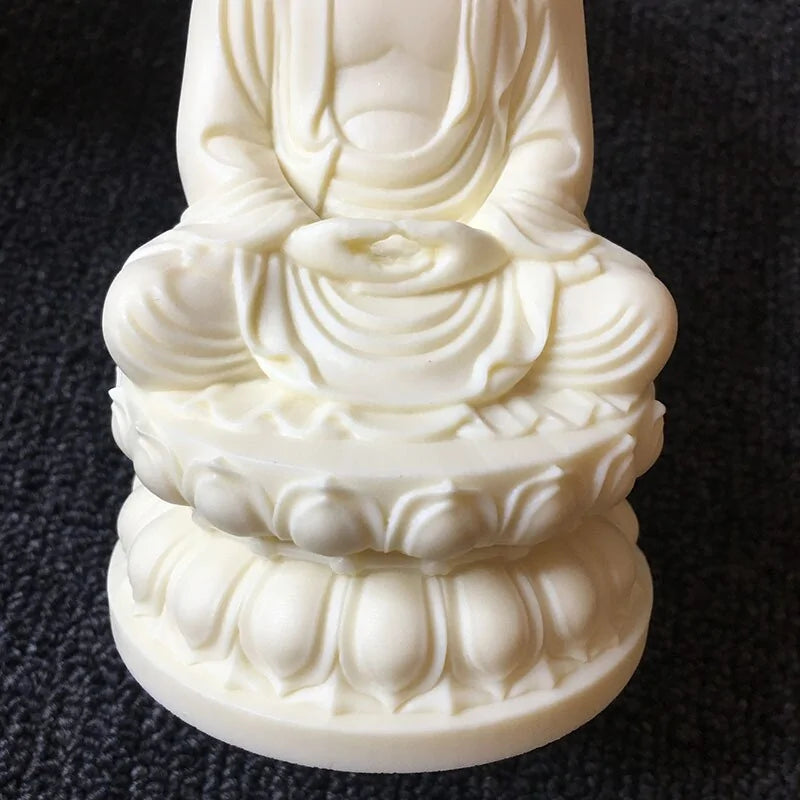 Buddha Ivory Fruit Statue