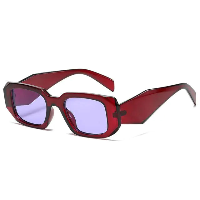 Small Polygon Rectangle Sunglasses