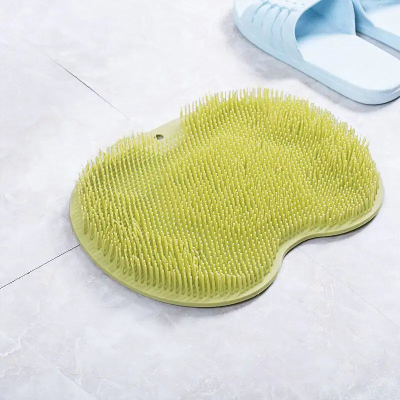 Non-Slip Silicone Back Brush And Foot Massage Pad