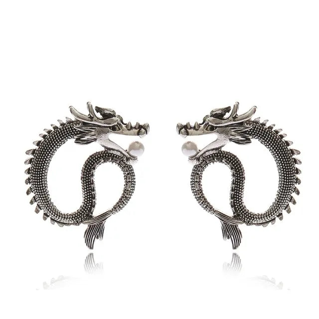 Dragon Long Earrings for Women