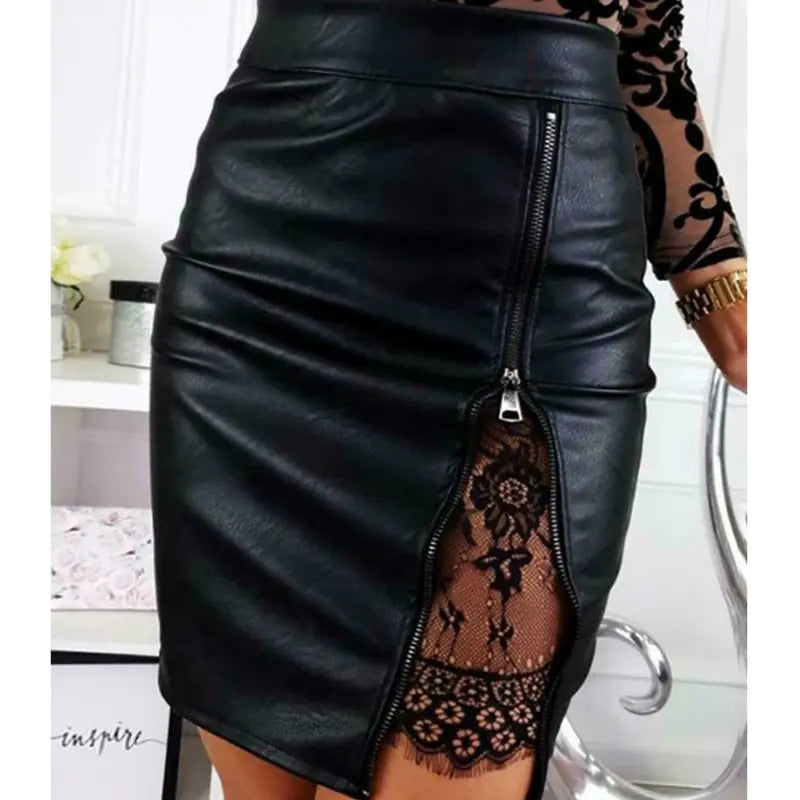 Elegant Lace Mini Skirts