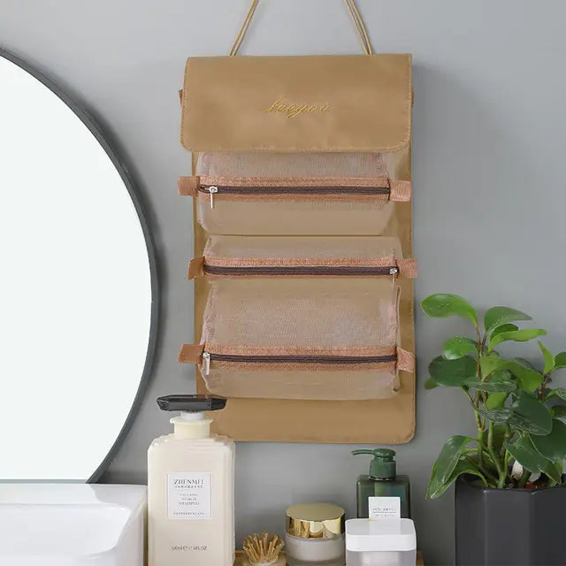 Portable Beauty Essentials Organizer