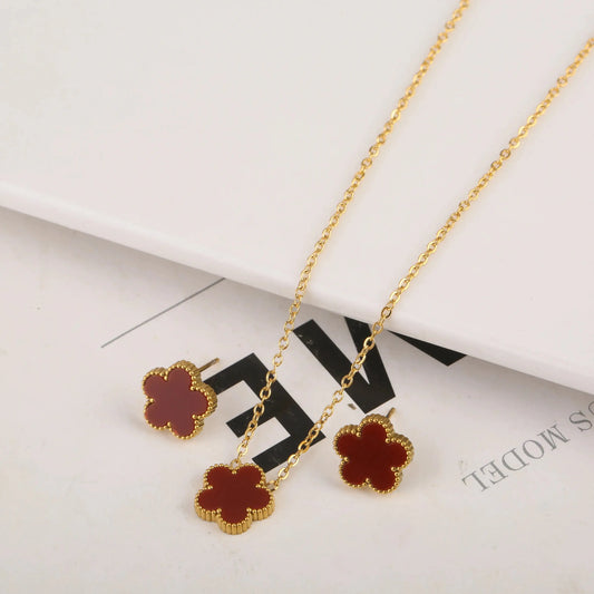 Asymmetric Plum Blossom Plant Five Jewelry