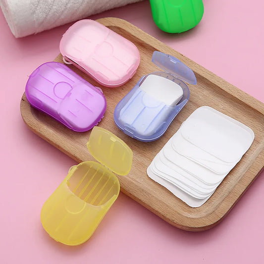 Portable Mini Disposable Soap Sheets